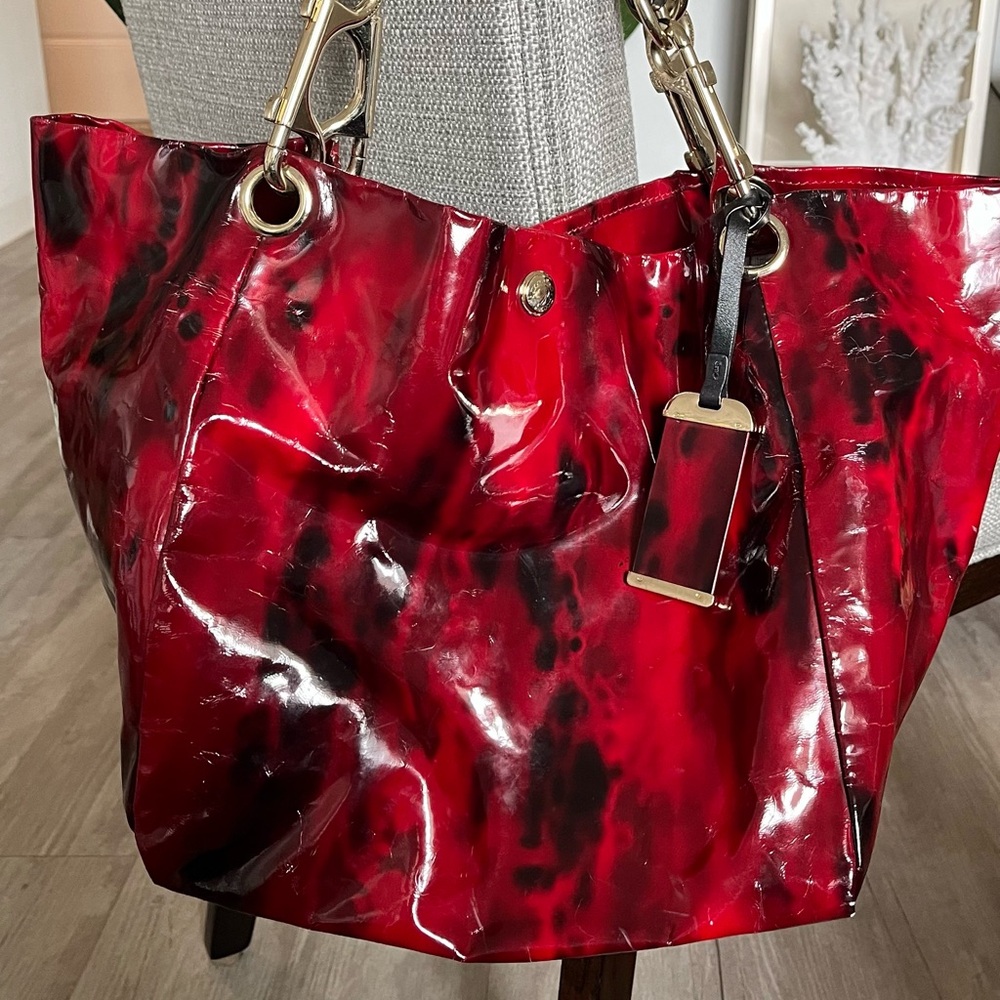 Authnetic Jimmy  Choo, Glossy leather vintage bag. Very good condition.